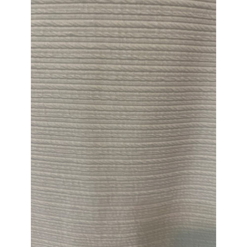 Bisou Bisou Women's White Bodycon Pencil Fitted Skirt Ribbed Textured Size XS - Picture 3 of 5